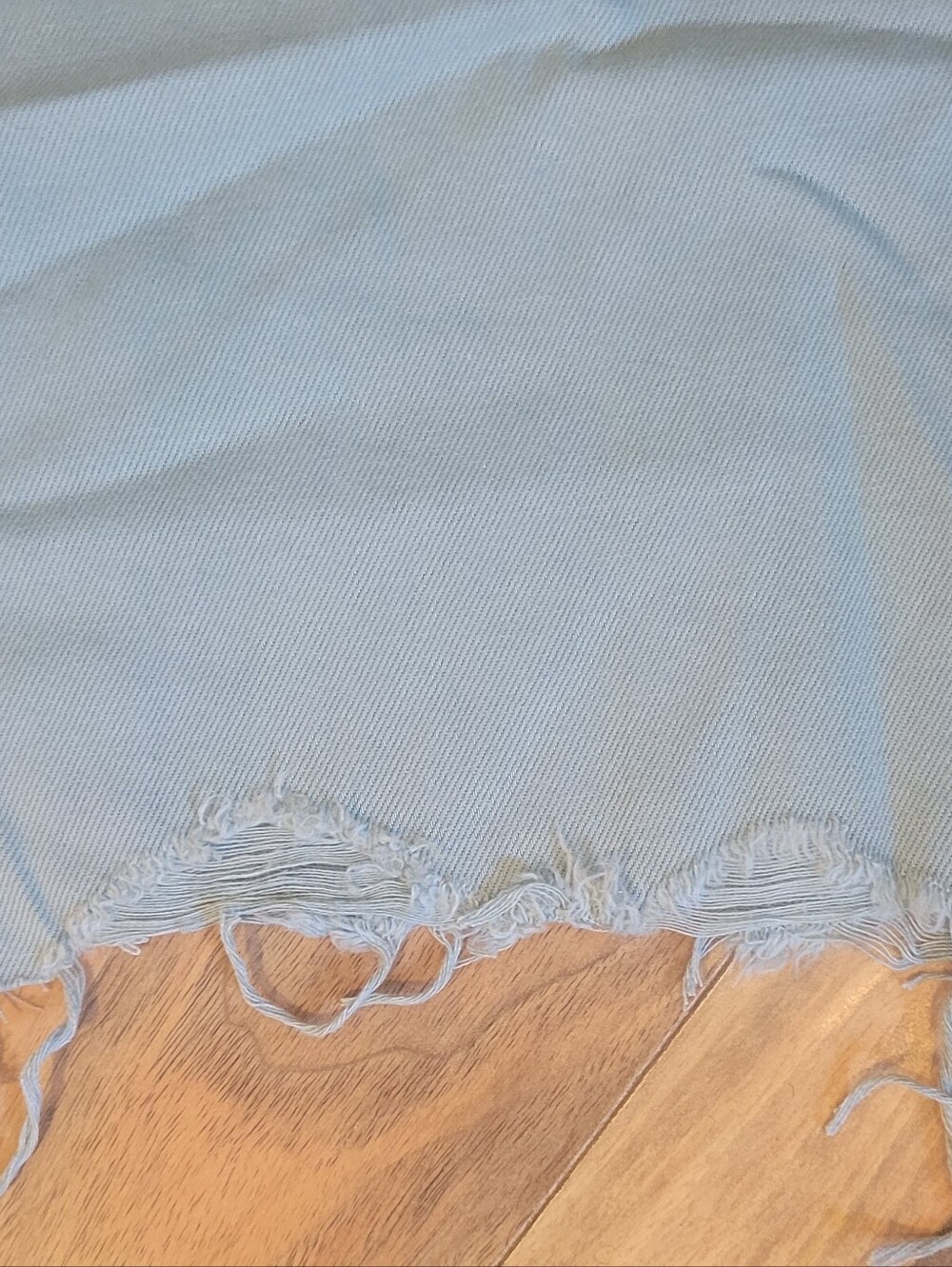 VERVET Leslie 90's Vintage Flare Sage/Teal Denim Jeans, NWT, Sz 26, Distressed - Picture 6 of 8